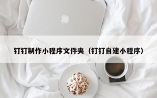 庆阳钉钉制作小程序文件夹（钉钉自建小程序）